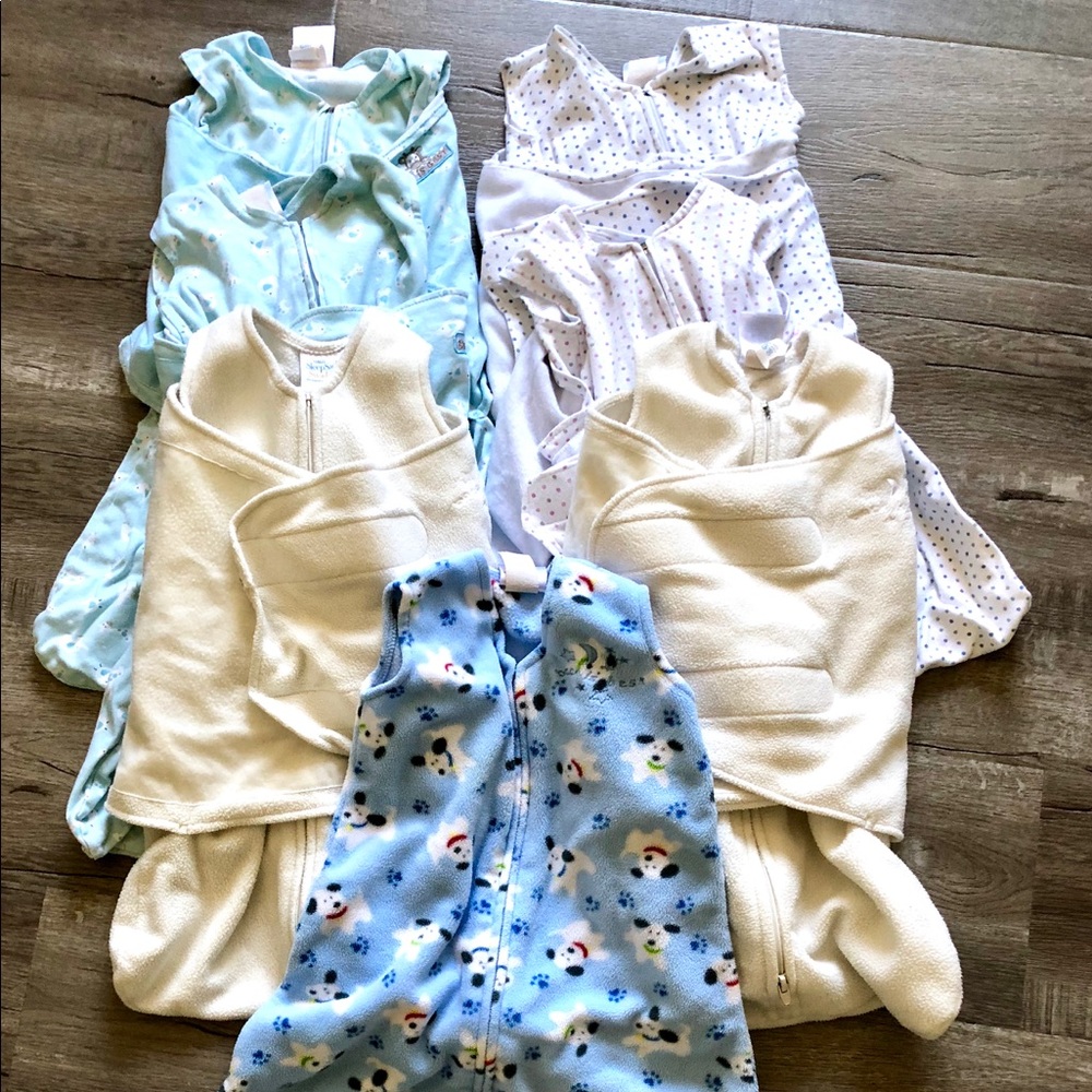 RESERVED 4 Cotton Halo Sleep Sacks size Small